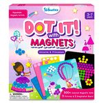 Skillmatics Art Activity - Dot It With Magnets Unicorns & Princesses, No Mess Repeatable Art For Kids, Diy Craft Kits, Gifts For Ages 4, 5, 6, 7 - Multicolor