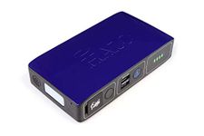 HALO Bolt Compact Portable Car Jump Starter - Car Battery Jump Starter with 2 USB Ports to Charger Devices, Portable Car Charger - Navy