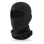 Yeslife Thicker Ski Mask, Balaclava Face Mask for Men and Women in Cold Weather – Skiing, Snowboarding, Motorcycle, UV Protection & Wind Protection - Ultimate Thermal Retention Ink Black