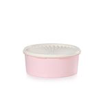 Tupperware Heritage Collection 7.6 Cup Cookie Canister - Vintage Light Pink Color, Dishwasher Safe & BPA Free Container - (1.8 L)