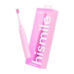 Hismile Electric Toothbrush, 3 Brushing Modes, Smart Timer, Rechargeable, Soft-Tapered Bristles, Mode Memory (Pink)