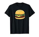 Cheeseburger Emoticon T-Shirt Hambu