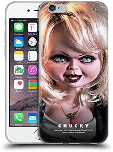 Head Case Designs Officially Licensed Bride of Chucky Tiffany Doll Key Art Soft Gel Case Compatible with Apple iPhone 6 / iPhone 6s
