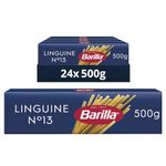 Barilla Pasta Classic Linguine made with durum wheat, Pasta Bulk pack of 24 x 500g