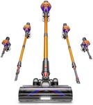 Zulyxio Cordless Vacuum Cleaner, 580W 50Kpa Powerful Stick Vacuum with 65 Mins Runtime,Anti-Tangle, Self-Standing, Rechargeable,Lightweight Vacuum Cleaners for Home Hardwood Floor Carpet Pet