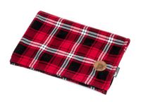 Petface Red Tartan Soft Fleece Comforter Bedding Blanket for Dogs