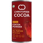 Christopher Cocoa, Natural Cocoa Powder, Unsweetend (Bake, Cake, Hot Chocolate, Drinking Shakes) 200g