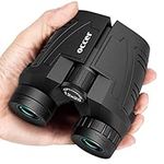 Occer 12x25 Compact Binoculars for Adults Kids, Small Binoculars with Large View Clear Low Light Vision,High Power Lightweight Binocular Easy Focus for Hunting, Bird Watching, Travel, Hiking,Sports