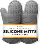BPA-Free Soft Silicone Oven Mitts -