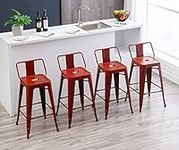 HAOBO Home 30" Metal Bar Stools Ind
