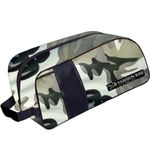 Waterproof Sports Boot/Shoe/Travel Bag for Football Cricket Rugby Golf Toiletry Gym for Men/Women (Camo Grey)