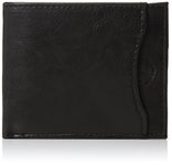 DOCKERS mens Rfid Blocking Passcase Wallet With Exterior Pocket Wallet - black -