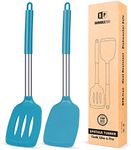 Pack of 2 Silicone Slotted Spatula,