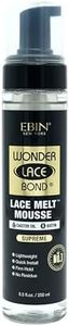 Wonder Lace Bond Lace Melt Mousse 8.5oz/250ml- Extreme Firm Hold (Supreme) | Biotin + Castor Oil | No Residue, Long Lasting Formula with Protecting Edges, Gives Undetectable and Natural Look