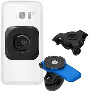 Quad Lock Mirror Motorcycle Phone Mount Kit with Vibration Dampener and MAG Universal Adaptor