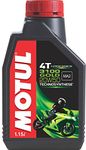 Motul 3100 4T Gold 20W50 API SM Technosynthese High Performance Semi Synthetic Engine Oil for Bikes (1.15 L)