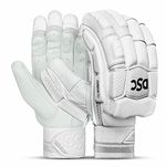 DSC Condor Pro Leather Cricket Batting Gloves for Mens, Size-Youth, Right Hand