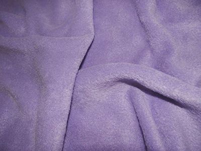 Quality Anti Pil Polar Fleece Fabric Material - Lilac, 1Mtr - 150cmx100cm