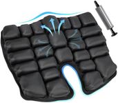 Kriogor Inflatable Cushion Airplane Seat, Lightweight Self-Inflating Memory Foam Seat Cushion, Inflatable Seat Cushion for Travel, Office Chairs, School Bleachers, Stadium Seats, and Wheelchairs