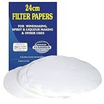 Home Brew & Wine Making - Harris 24cm Filter Papers - Pack of 25