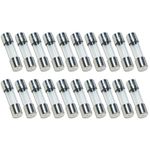 Electronic Spices 2A 250V 5mm x 20mm Fast Acting Glass Tube Cartridge Fuse Pack of 100