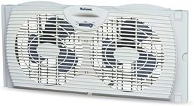 Holmes Dual Blade Twin Window Fan, White