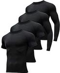 HOPLYNN 4 Pack Workout Compression 