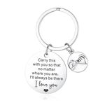 MAIBAOTA I Love You Gifts for Him Her, I Love You Keychain, Anniversary Valentines Day Gifts, Gifts for Girfriend, Boyfriend, Wife, Husband, Love Charm Keychain