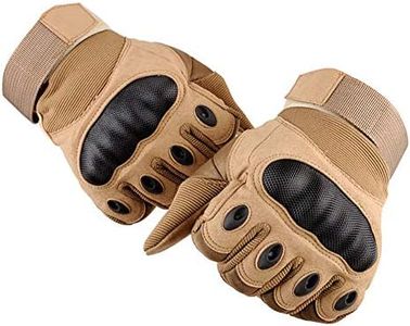 GES Motorbike Gloves, Men Full Finger Motorcycle Gloves Touch Screen ATV Riding Motocross Racing Gloves