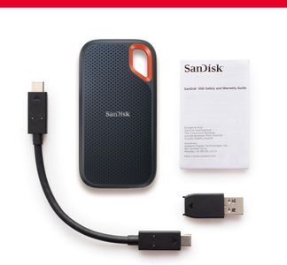 SanDisk Extreme 2TB Portable SSD – High-Speed External Drive