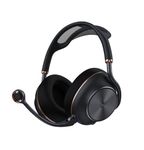 Turtle Beach Stealth Pro II Black Premium Wireless Gaming Headset for PC, PS5 and PS4 - Certified Hi-Res Wireless Audio, Active Noise Cancellation, CrossPlay 2.0 Multiplatform Wireless, 24-bit Audio