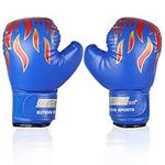 Kids Boxing Gloves,Youth Sparring Punching Training Gloves for Age 3-12 Years (Color : Blue) Children's Sports Equipment Boxing Gloves Kids Boxing Gloves Kids