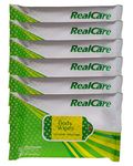 REALCARE BODY WIPES 10 SHEETS(pack of 6)