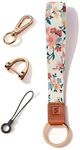 SENLLY Wristlet Lanyard Strap for Keys, Original Pattern Design Wrist Keychain Holder