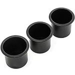 RAParts Set of 3 Black Plastic Cup 