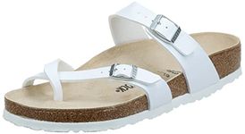 Birkenstock Zehensteg ''Mayari'' aus Birko-Flor in Weiß 38.0 EU R