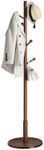 VASAGLE Solid Wood Coat Rack, Wood 