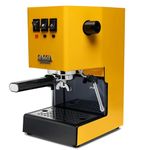 Gaggia Classic Evo Pro Manual Espresso Coffee Machine Maker with Solenoid Valve - Sunshine Yellow…