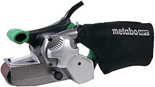 Metabo HPT Belt Sander | 3 x 21 Inch | For Woodworking | Variable Speed | 9.0 Amp Motor | Soft Grip | 5-Year Warranty | SB8V2