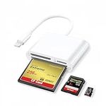 SD CF Card Reader for iPhone iPad 3
