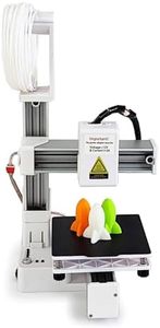 Mini 3D Printer, 3D Printers for Beginners, High Speed & Precision Frequency Division Multiplexing 3D Printer, Printing Size Approx. 100 X 100 X 100mm / 4 X 4 X 4in (White)