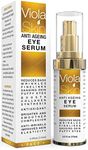 𝗣𝗥𝗘𝗠𝗜𝗨𝗠 Anti Ageing Eye Serum/Eye Cream for Dark Circles, Puffiness & Crows Feet - Anti Wrinkle Eye Serum - Reduces Wrinkles, Bags, Saggy Skin & Puffy Eyes! Eye Cream. Q10 & Matrixyl 3000.