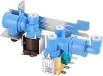 UPGRADED 242252702 Triple Refrigerator Water Inlet Valve Fit for Frigid.aire Kenmore Elec.trolux Refrigerator-Replaces 241734301 K-76150,WV2702, 240321801, AP5671757, 241636701, 240531101 by Blutoget