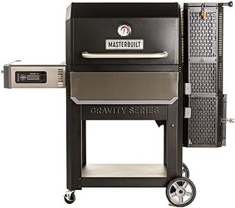Masterbuilt® Gravity Series® 1050 Smoker Grill - Digital Charcoal Combo Grill with Free App, 1,050 Cooking Square Inches in Black, Model MB20041220
