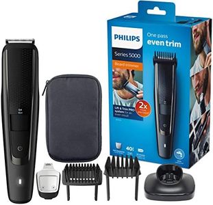 Philips, Tondeuse Barbe Series 5000 avec Guide de Coupe Pro Dynamique, modèle BT5515/15