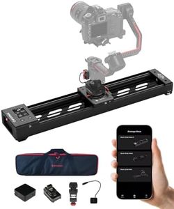 IFOOTAGE Shark Slider Nano II 660,Motorized Camera Slider,Compatible with DJI RS2, RS2Pro, RS3 Pro, RS4, RS4 Pro,Video Stabilizer Rail,Video,Timelapse,Panorama,Stop Motion,Marco,Max.Payload 15.4lbs