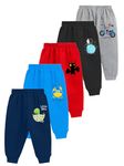 Kuchipoo Regular Fit Baby Boys and Baby Girls Pyjamas - Pack of 5 (Multicolor, 2-3 Years, PAJ-145)