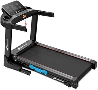 Durafit91™ Solid 5.5HP Peak AC Motorized Treadmill | Max User Weight 130 Kg | 12 Level Auto Incline | Max Speed 16 Km/Hr | Gel Absorption Technology |DIY