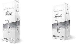 Rico Hemke 2.5 Strength Reeds for Tenor Sax (Pack of 5) & RHKP5ASX250 Hemke 2.5 Strength Reeds for Alto Sax (Pack of 5)