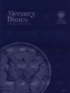 Coin Folders Dimes: Mercury, 1916-1945